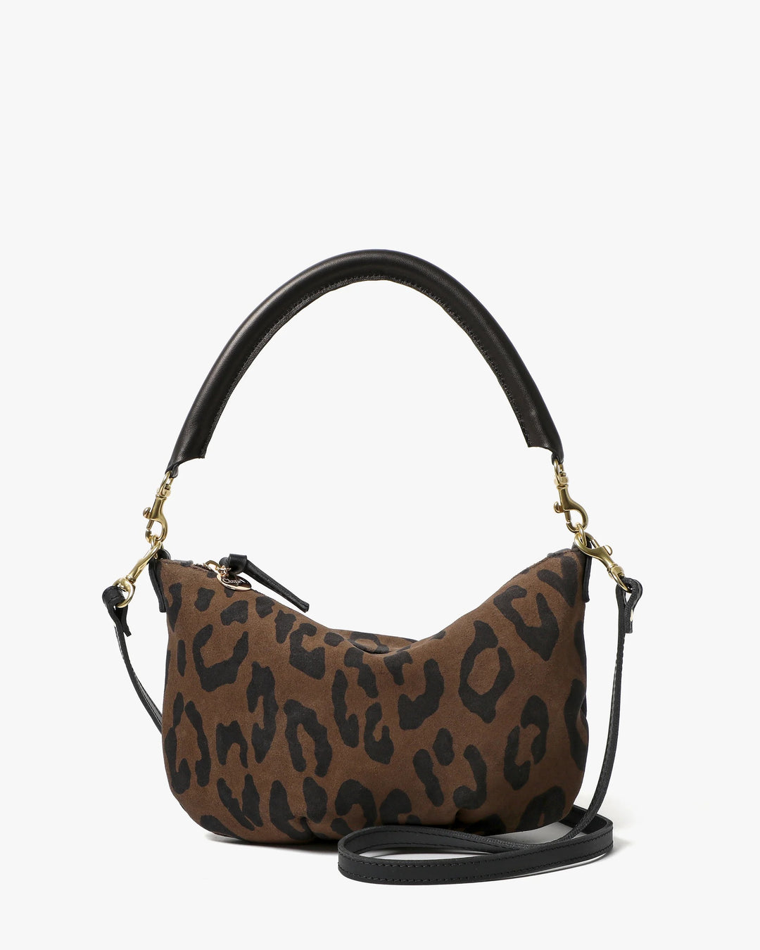 Clare V. - Petit Moyen in Cocoa Pablo Cat Handbag
