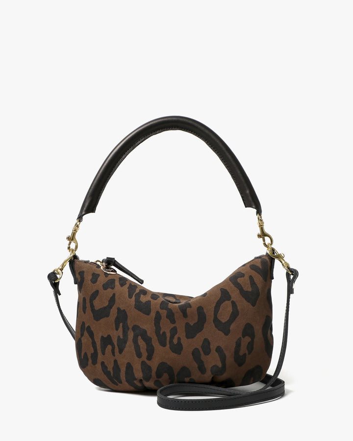 Clare V. - Petit Moyen in Cocoa Pablo Cat Handbag
