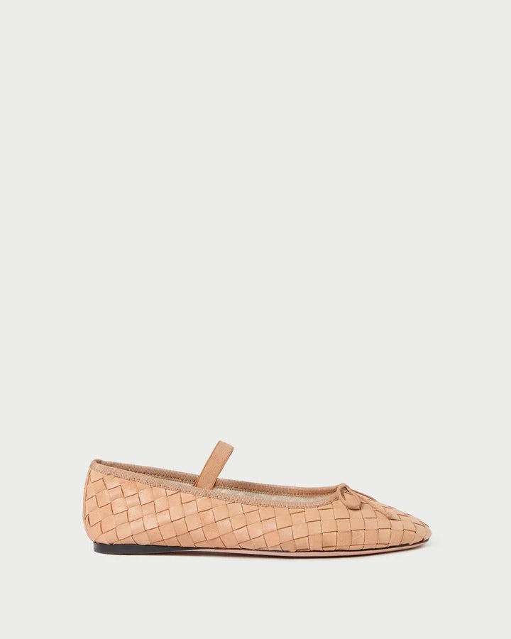 JENNI KAYNE - Leonie Soft Ballet Flat in Honey