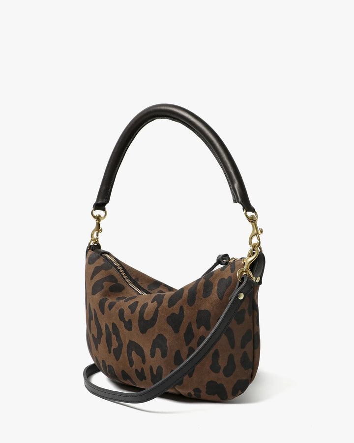 Clare V. - Petit Moyen in Cocoa Pablo Cat Handbag