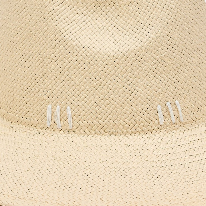 Hat Attack - Stitched Packable in Natural/White