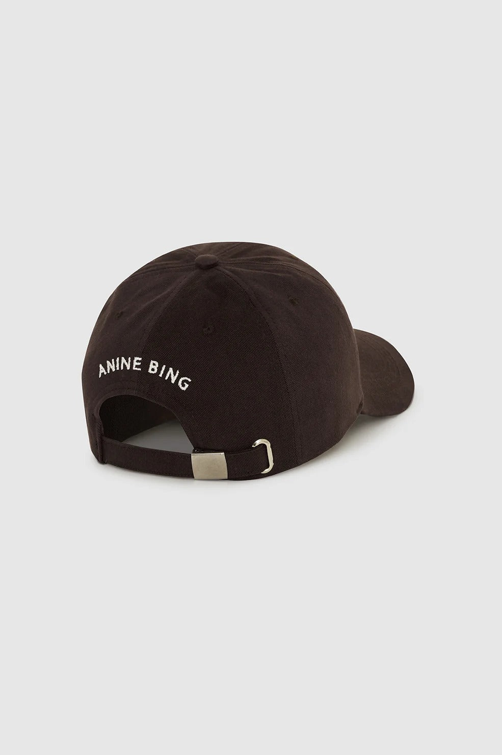 Anine Bing - Jeremy AB Baseball Cap in Deep Brown Hats