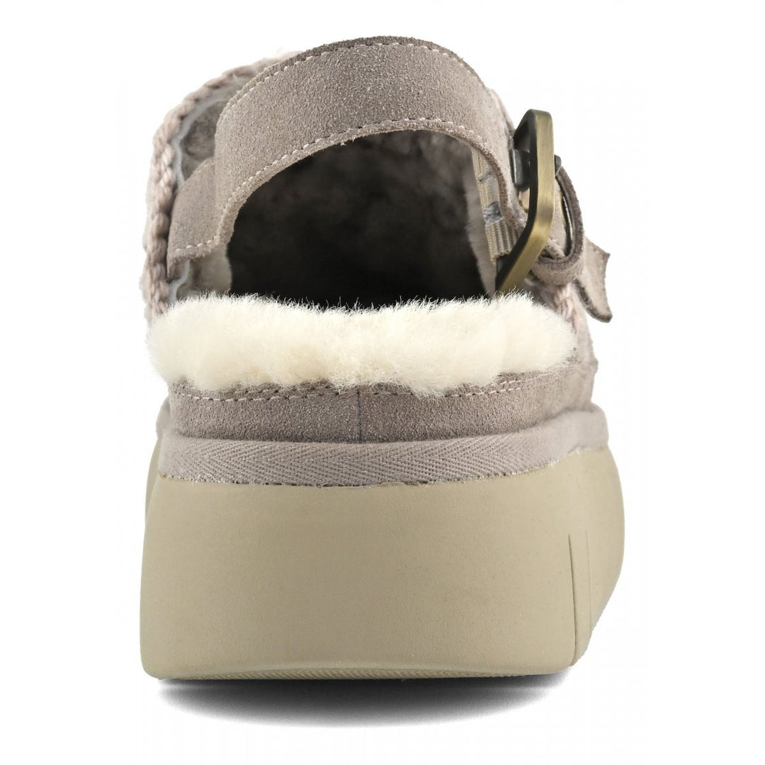 MOU - Bounce Clog Back Strap in Pink Brown