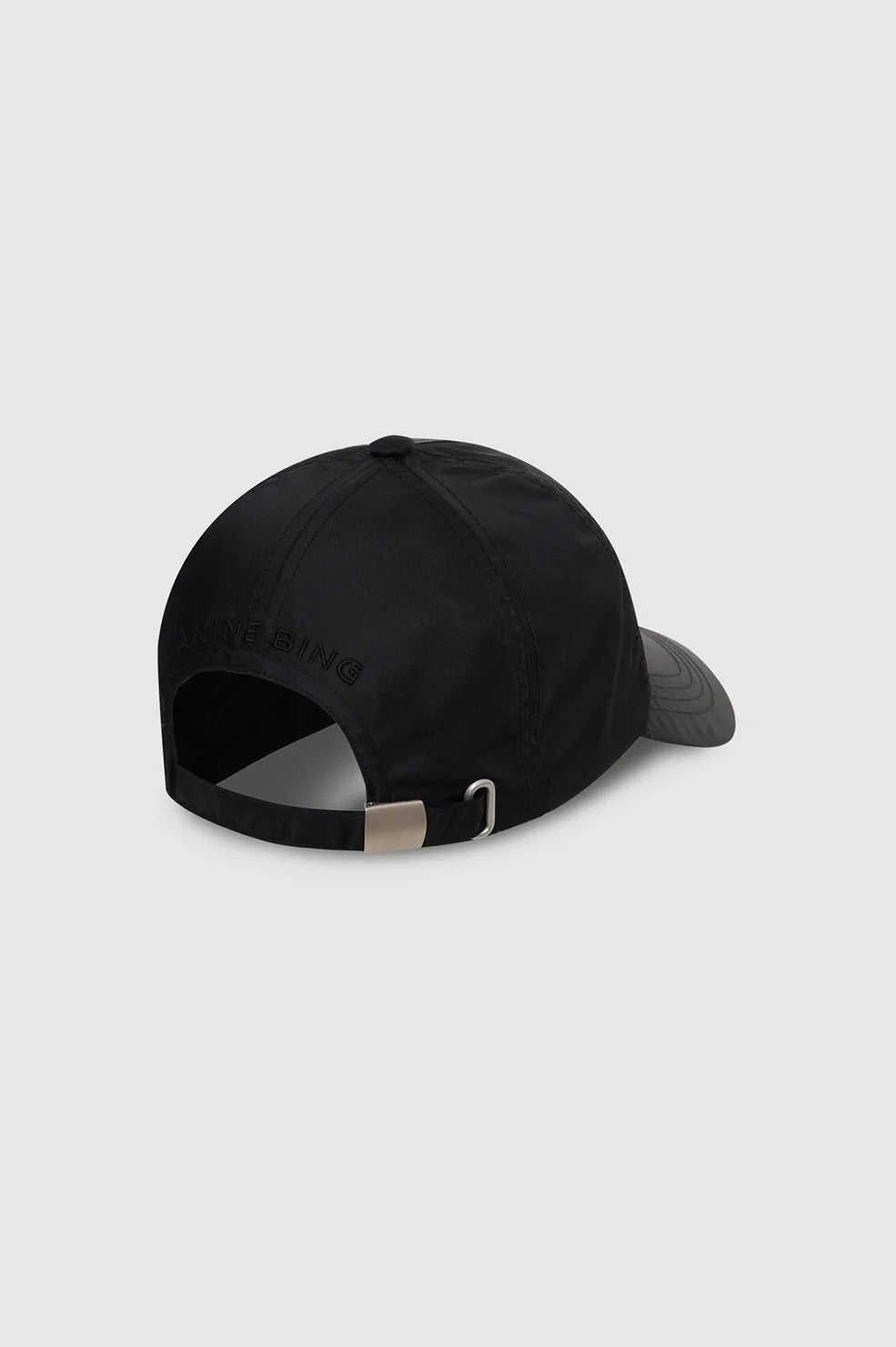 ANINE BING - Jeremy Baseball Cap AB Nylon in Black
