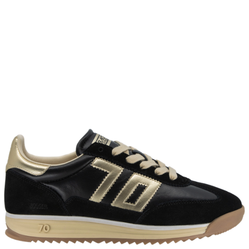 Back 70 - Jogger N in Black Gold Shoes