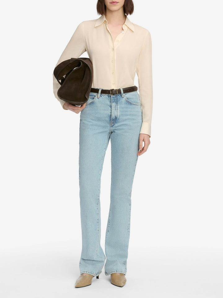 Frame - The Vertical Straight Leg Denim in Johanna