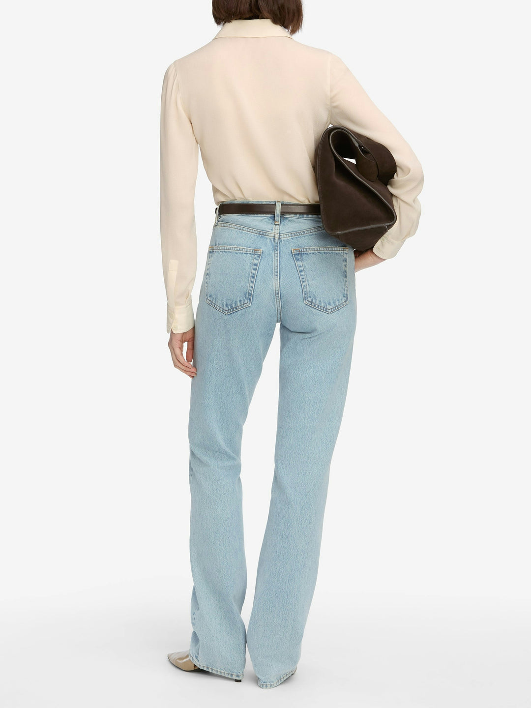 Frame - The Vertical Straight Leg Denim in Johanna