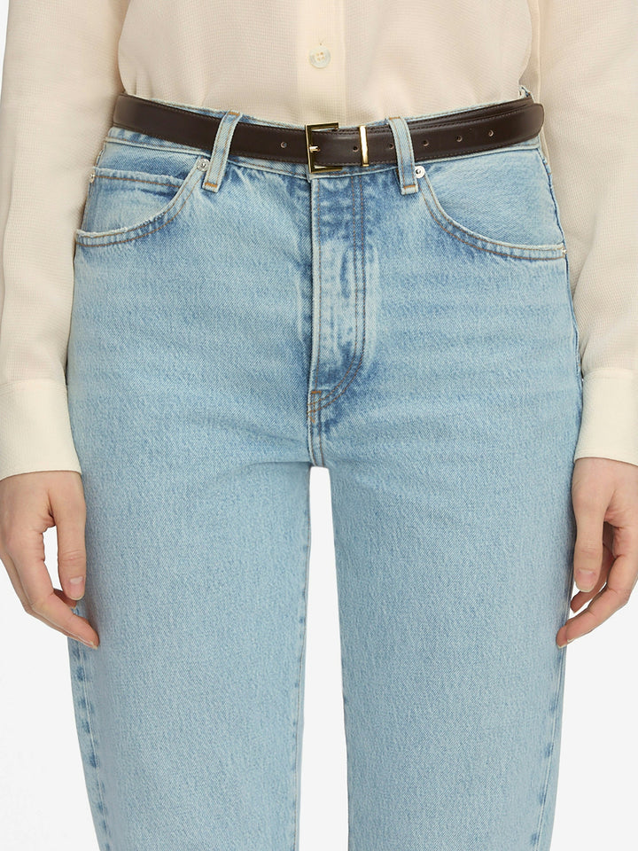 Frame - The Vertical Straight Leg Denim in Johanna