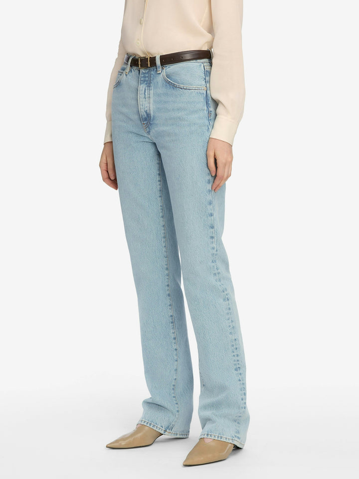Frame - The Vertical Straight Leg Denim in Johanna