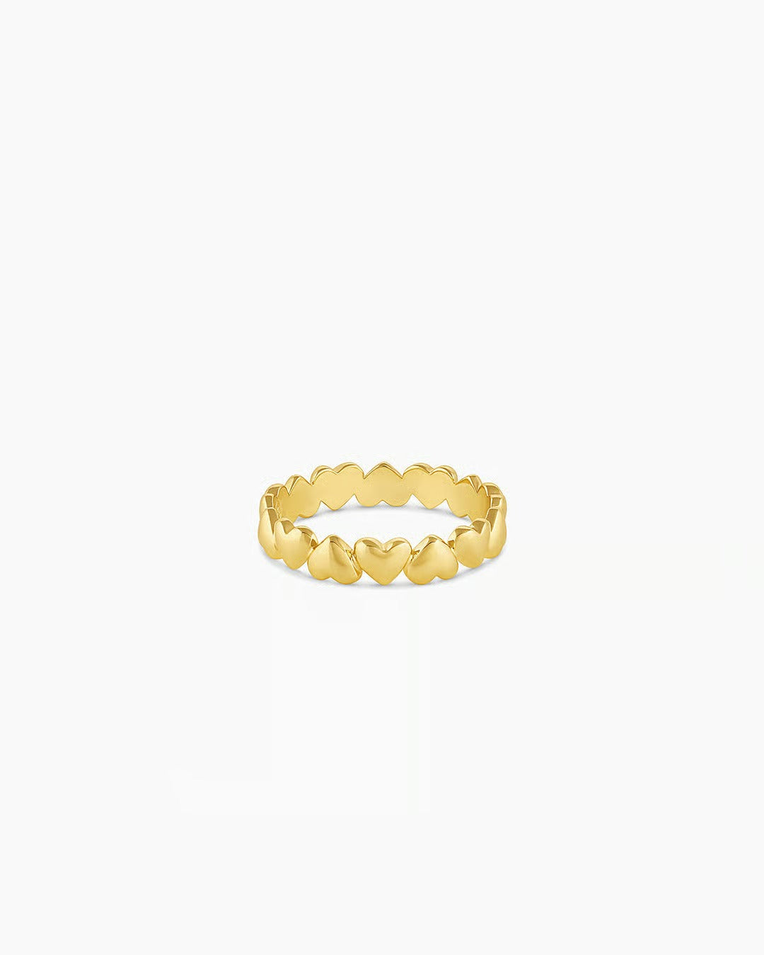 Gorjana - Lou Heart Gold Plated Ring