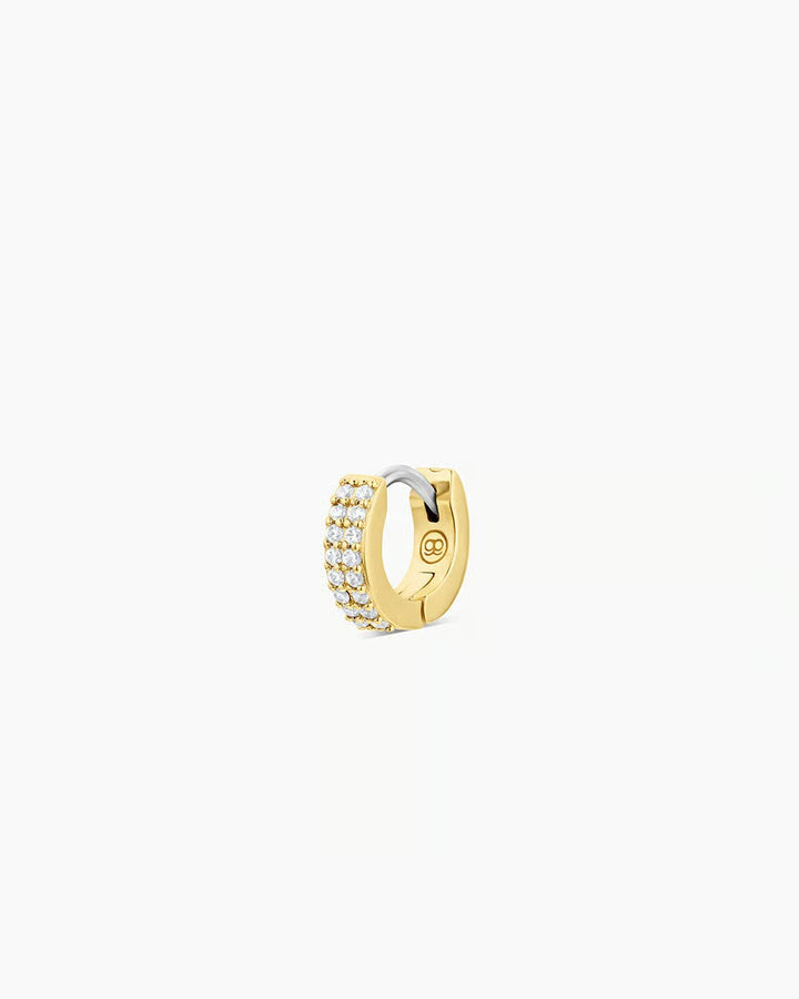 Gorjana - Wilder Shimmer Single Huggie Earring