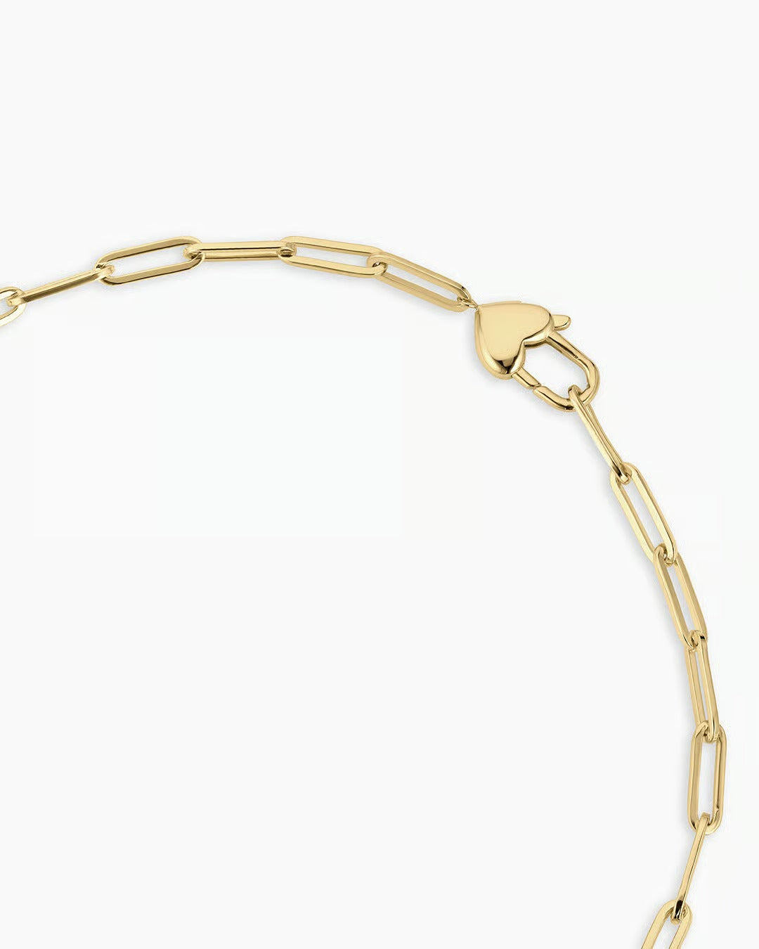 Gorjana - Heart Padlock Necklace Necklaces