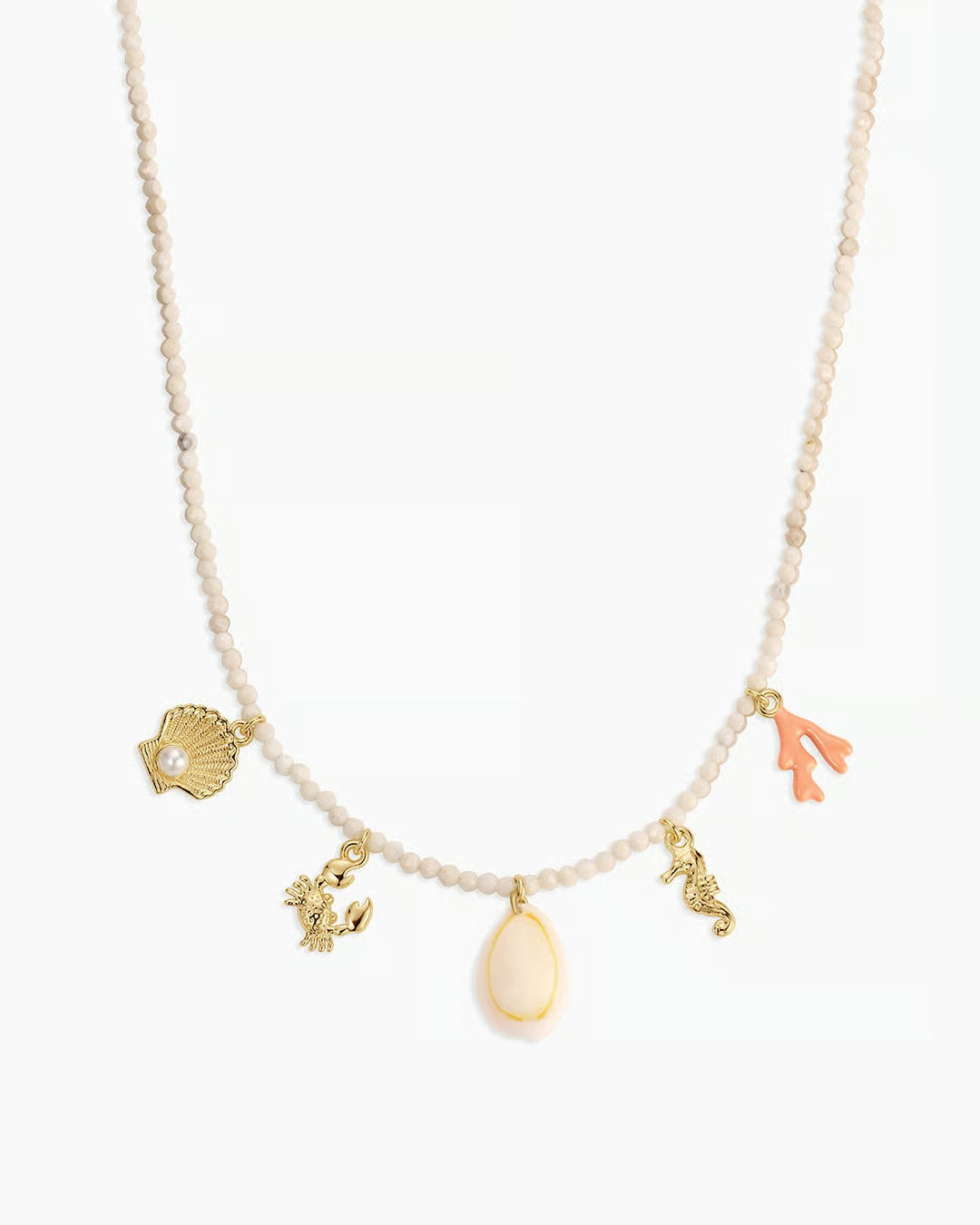 Gorjana - Ocean Mini Charm Necklace