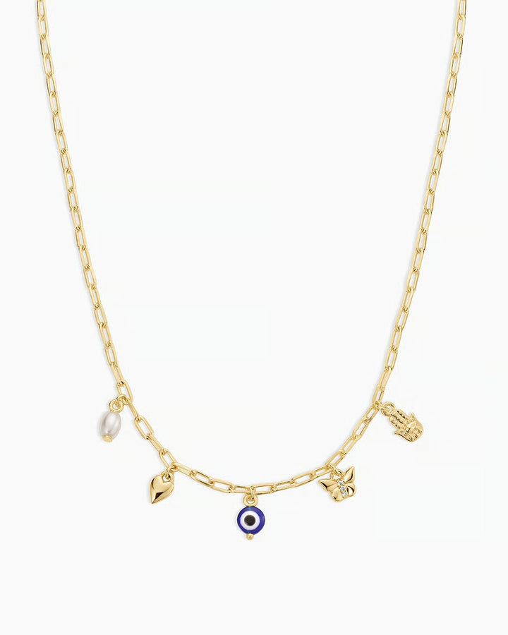 Gorjana - Connection Mini Charm Necklace