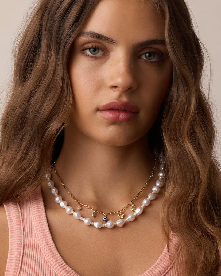 Gorjana - Connection Mini Charm Necklace
