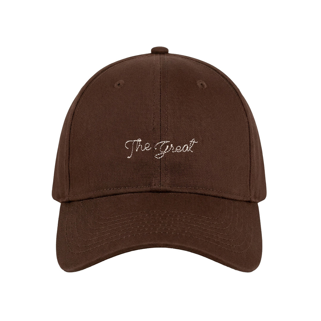 THE GREAT - The Baseball Hat in Chocolate