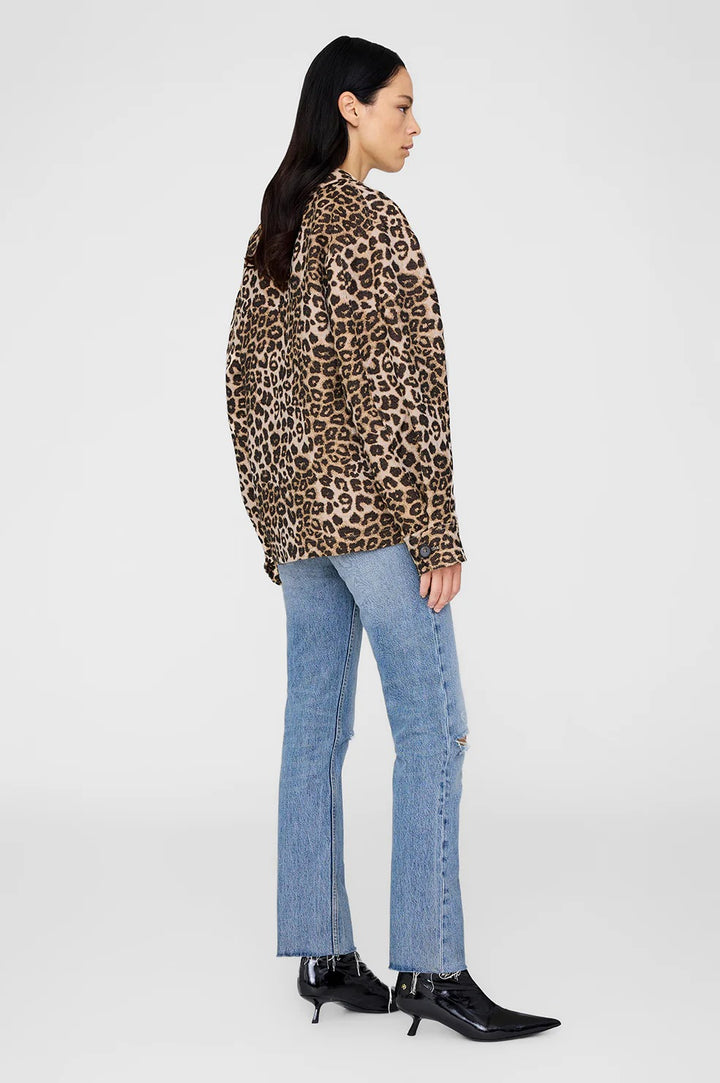 Anine Bing - Flynn Jacket Leo in Leopard