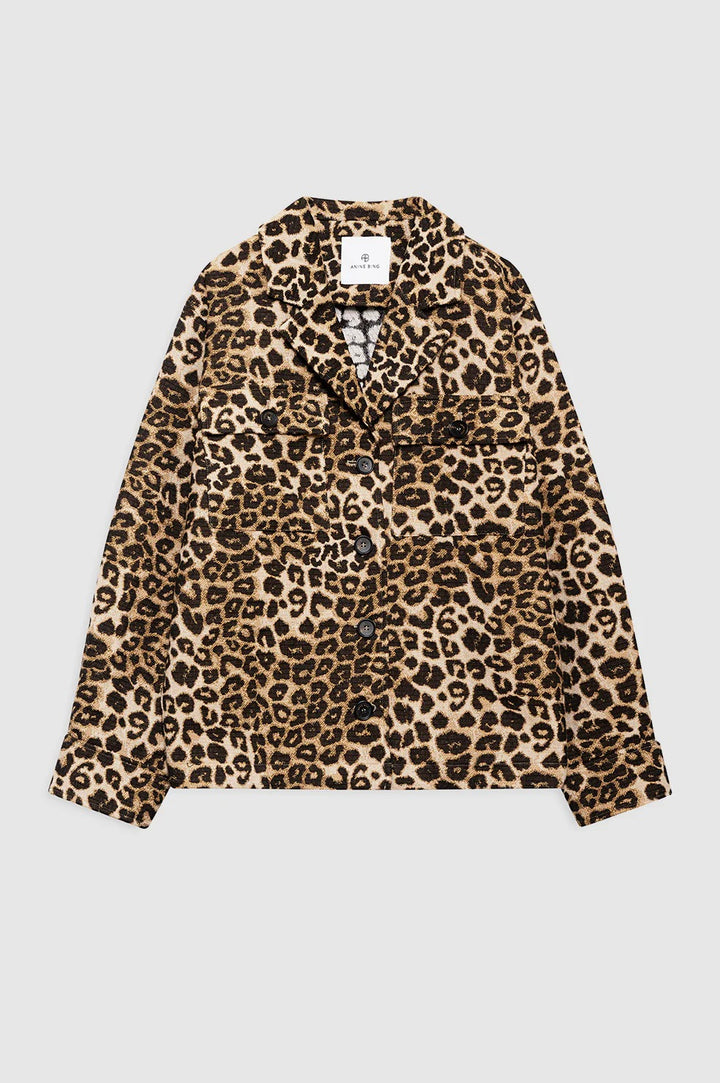 Anine Bing - Flynn Jacket Leo in Leopard