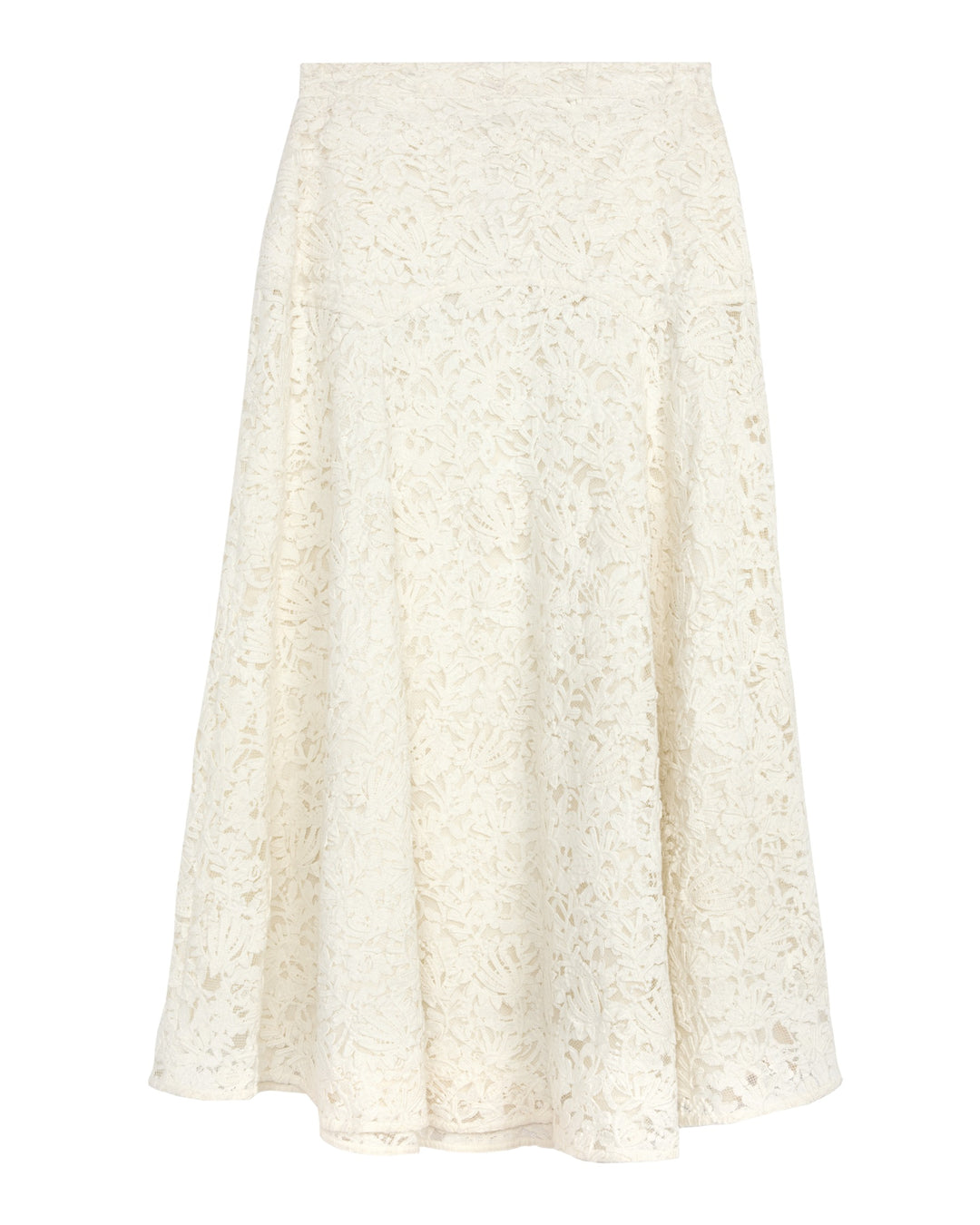 THE GREAT X STETSON - The Relic Lace Saddle Skirt in Cream