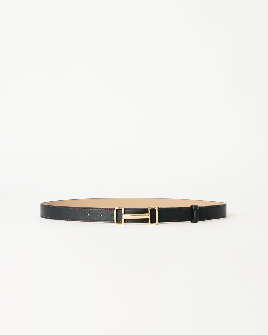 B-LOW THE BELT - Louie Leather in Black Gold Belt