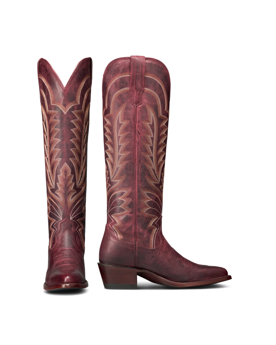 TECOVAS - The Abby in Wine Boots
