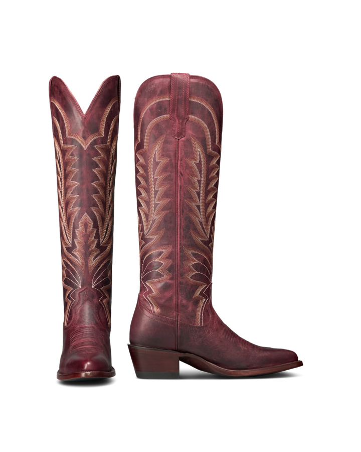 TECOVAS - The Abby in Wine Boots