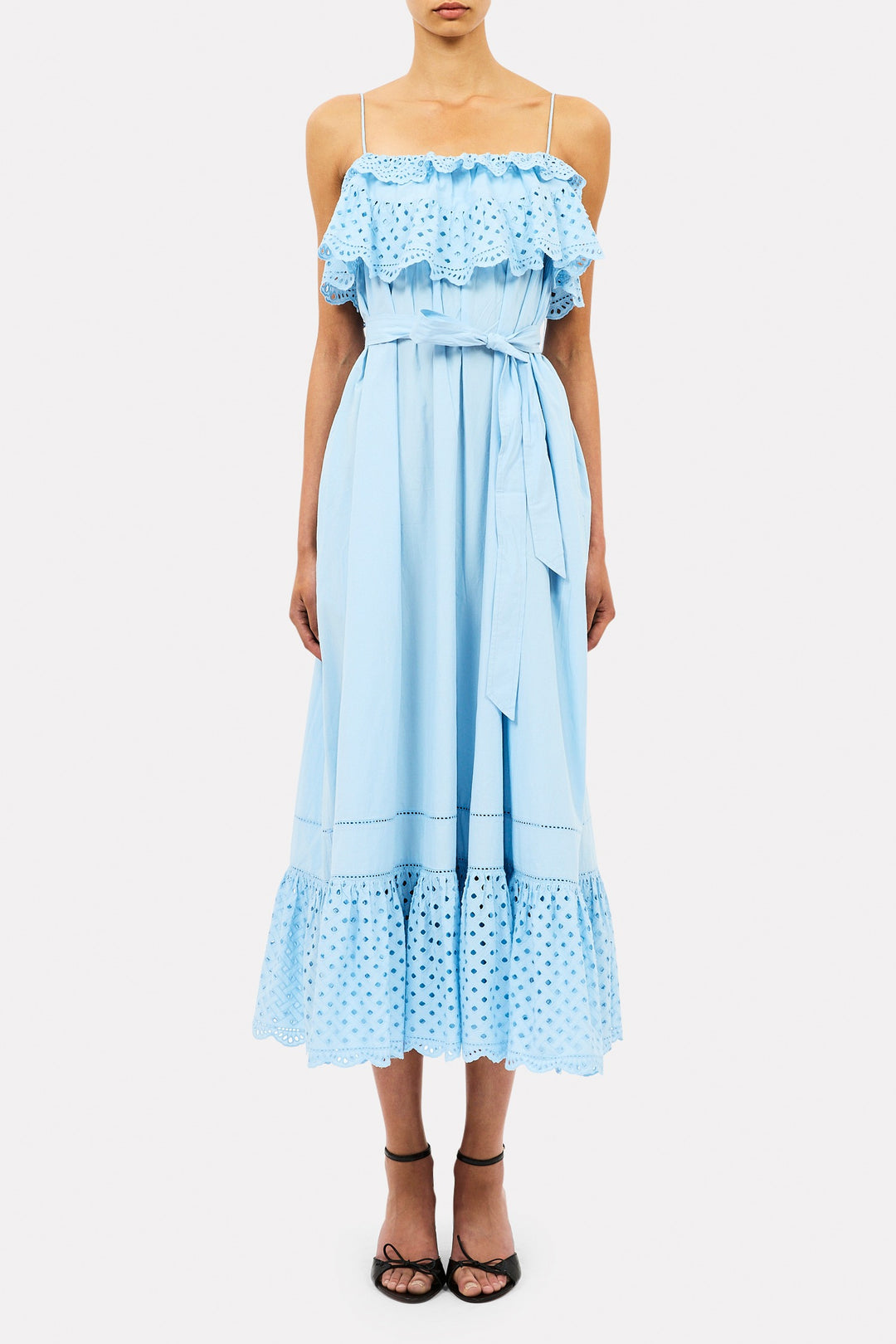 ULLA JOHNSON - Cami Dress in Hydrangea