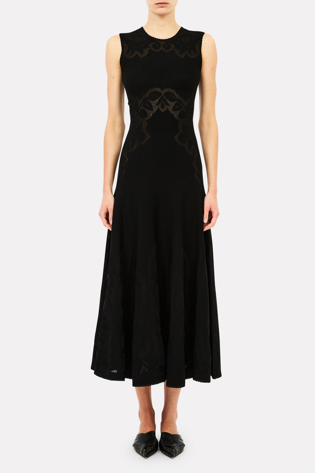 ULLA JOHNSON - Corinthia Knit Dress in Noir