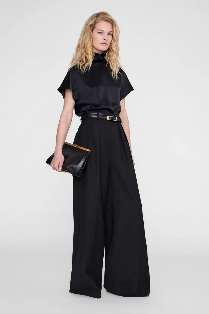 ANINE BING - Samson Top in Black