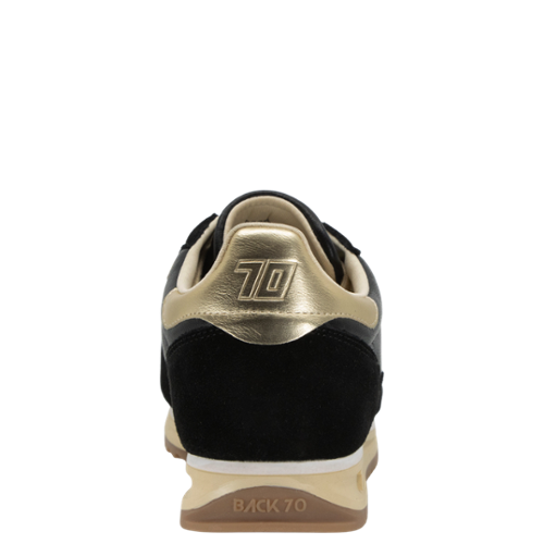 Back 70 - Jogger N in Black Gold Shoes