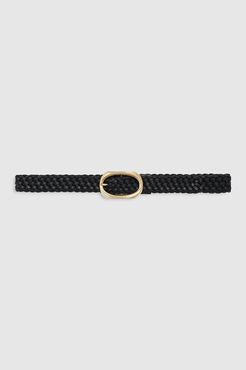 Anine Bing - Signature Link Belt Braided in Black