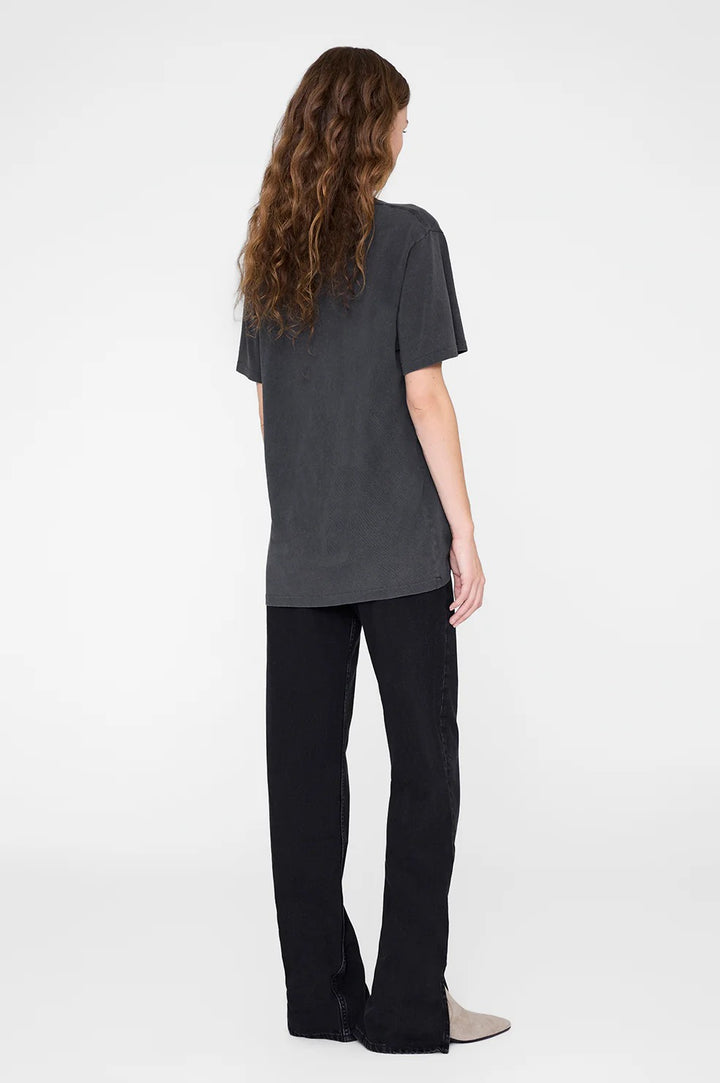 Anine Bing - Lili Tee Horse in Washed Black T-Shirts