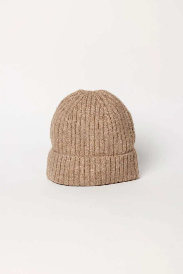 Hat Attack - Key Beanie in Tan