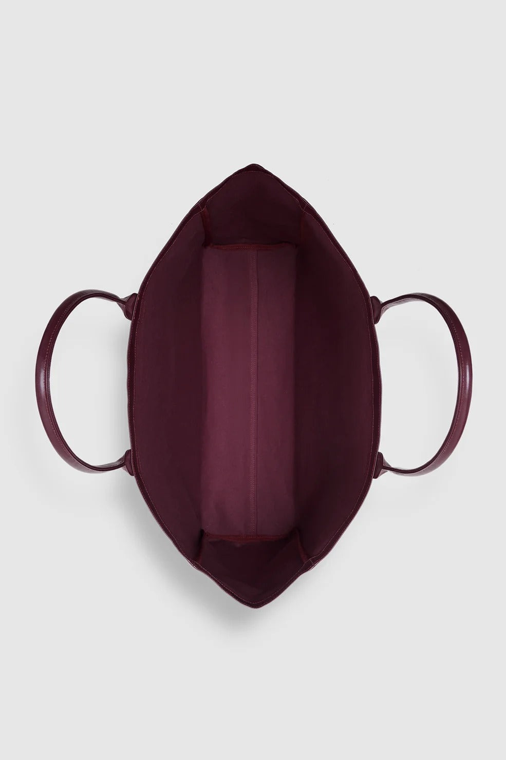 ANINE BING - Leo Coated Canvas Tote in Fig