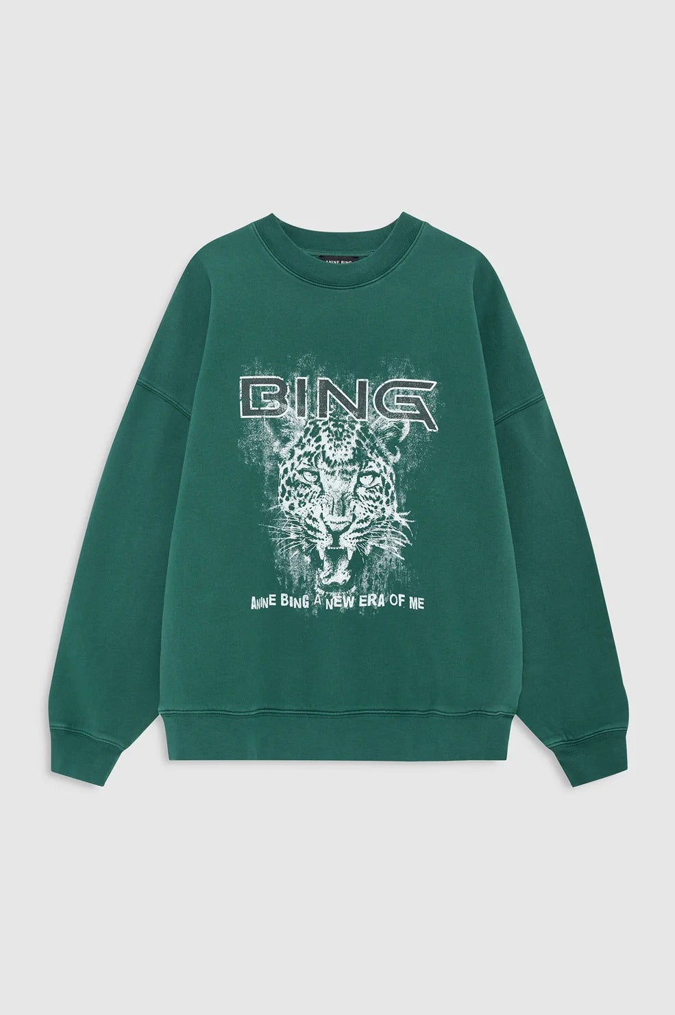 ANINE BING - Miles Sweatshirt Leo Muse in Emerald