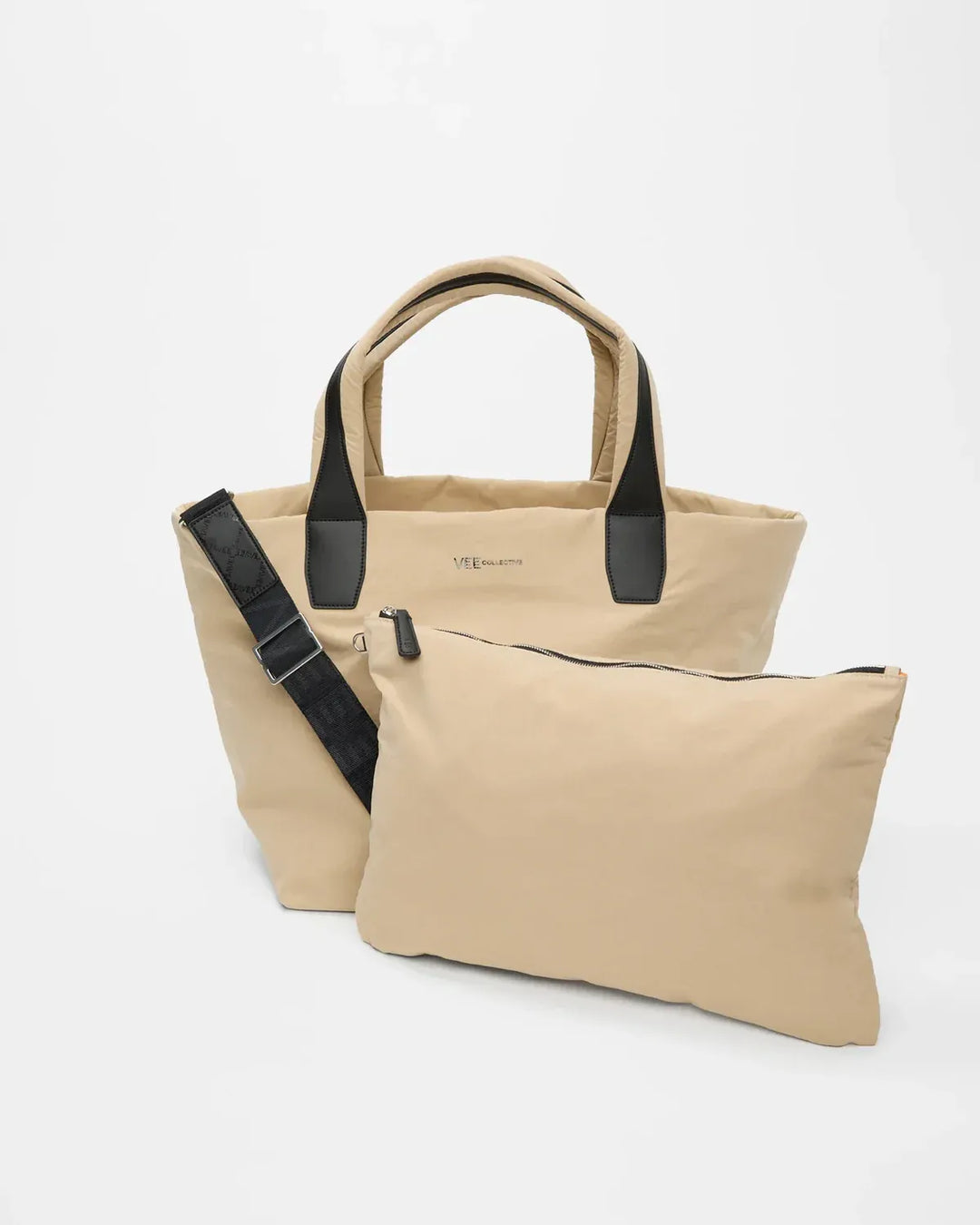 VEE COLLECTIVE - Essence Tote Medium in Beige Trench
