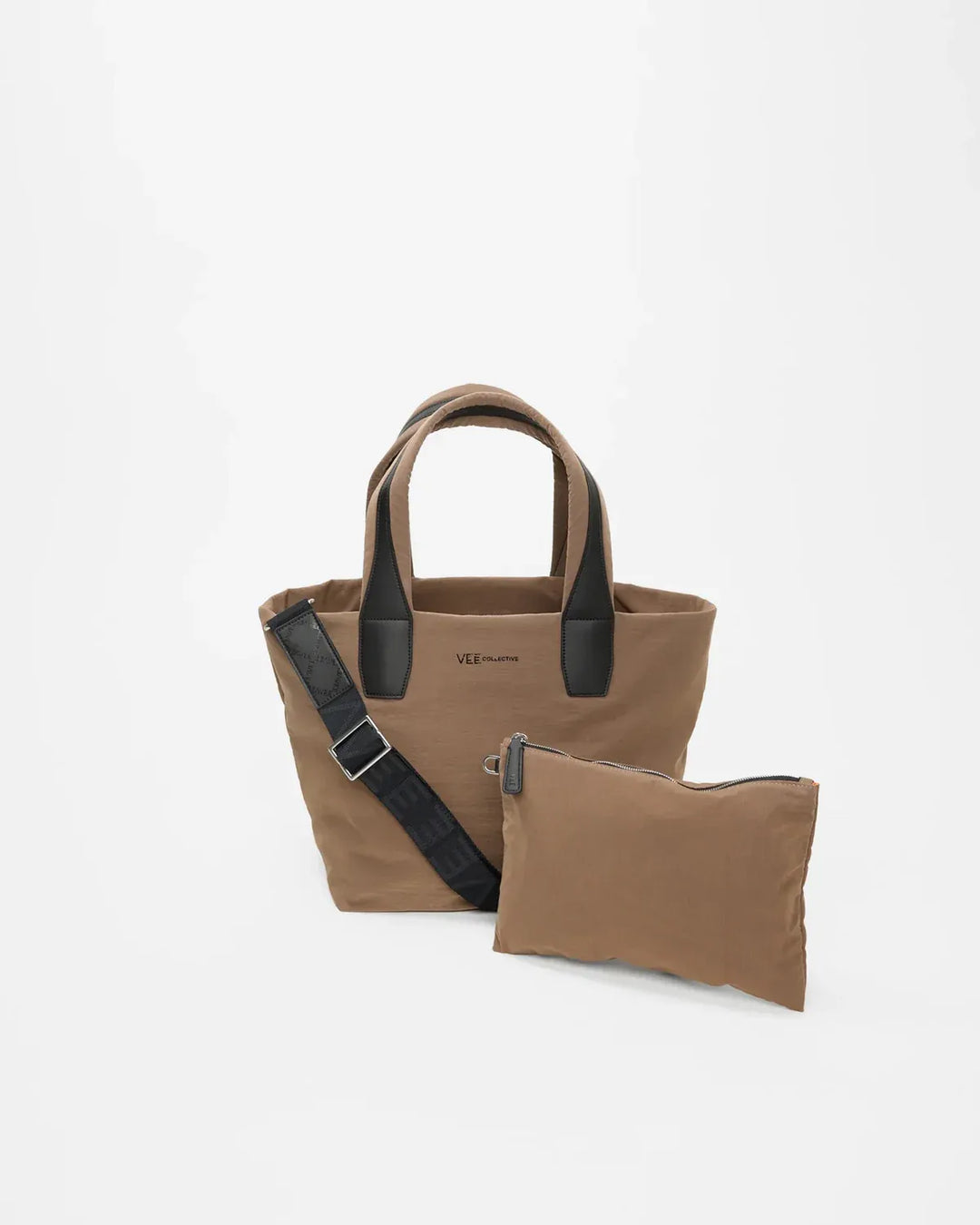 VEE COLLECTIVE - Essence Tote Small in Mink Trench
