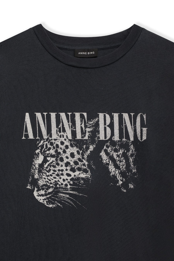 Anine Bing - Cohen Tee in Washed Black