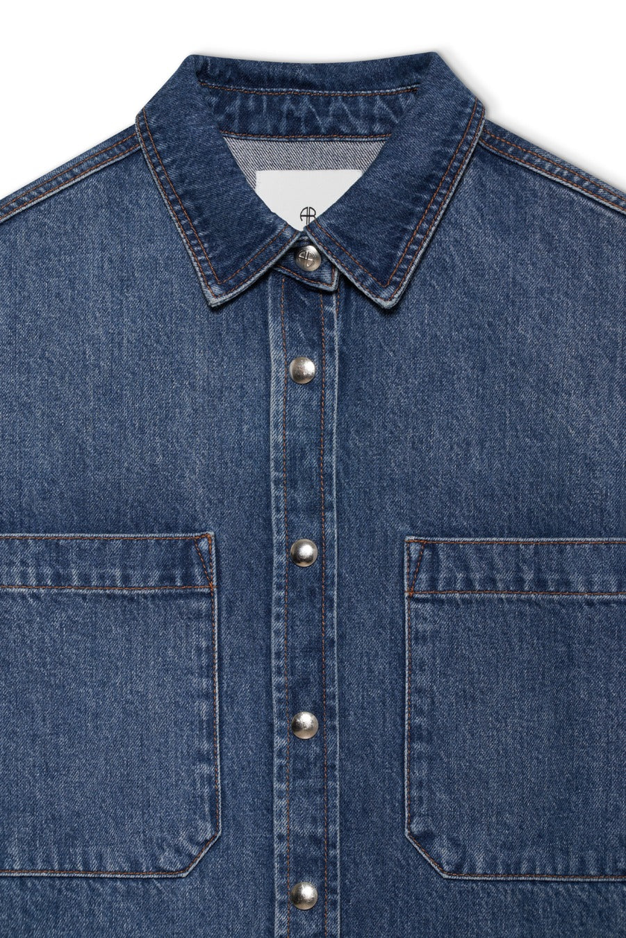 Anine Bing - Dante Shirt in Mosaic Blue