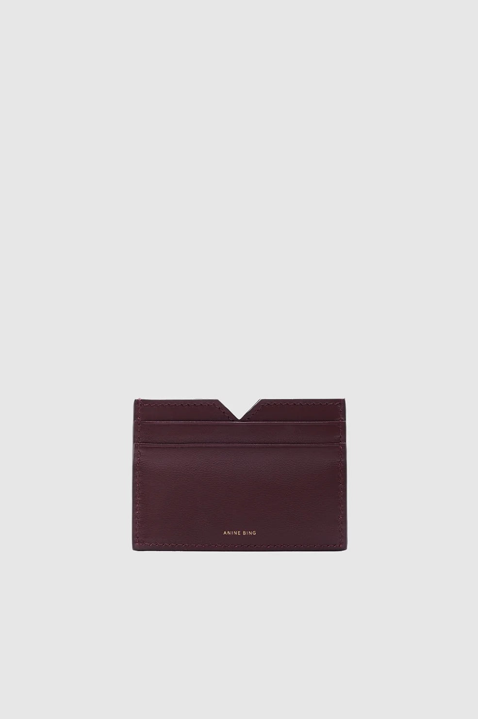 ANINE BING - Calli Card Holder in Fig