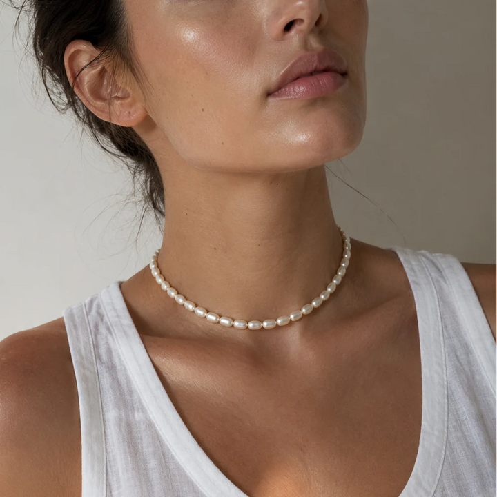 ELLIE VAIL - Joza Pearl Choker Necklace