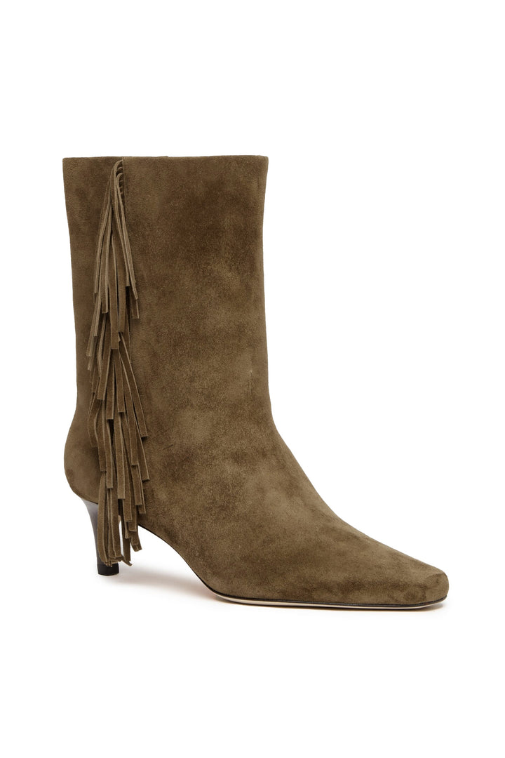 PAIGE - Aya Boots in Dark Olive