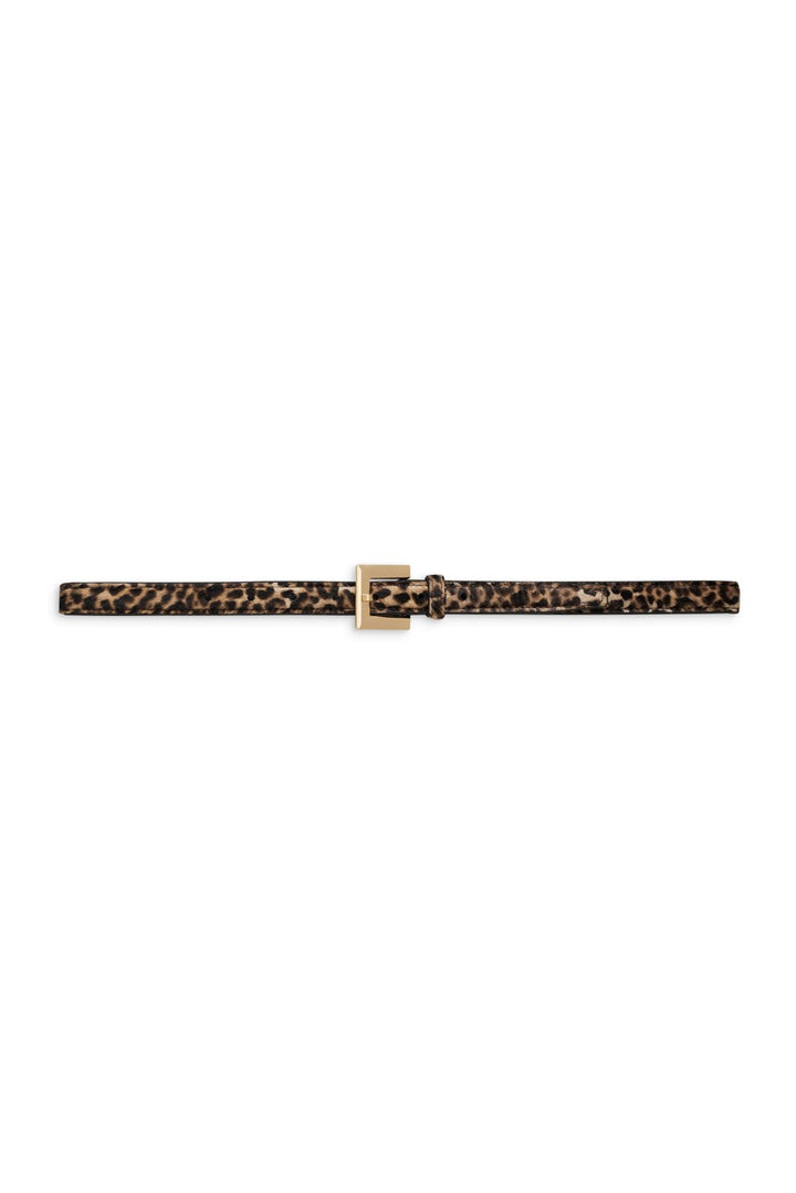 Anine Bing - Nicola Belt in Leopard Calf Hair