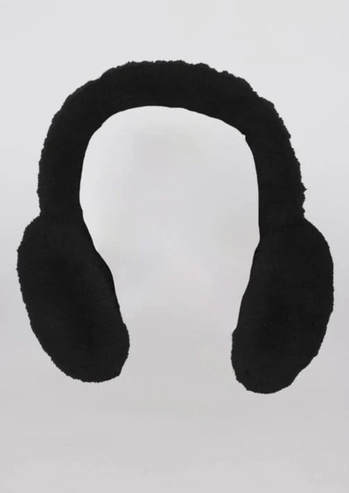 Hat Attack - Faux Fur Earmuff in Black