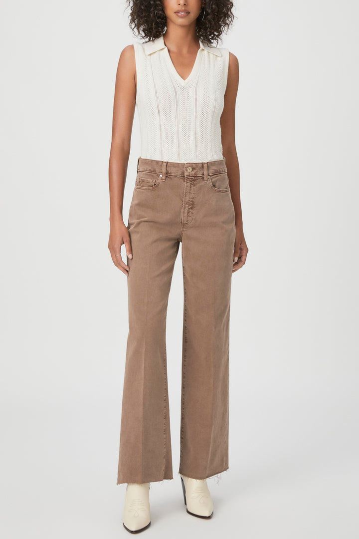 Paige - Anessa 31" With Raw Hem in Vintage Canewood