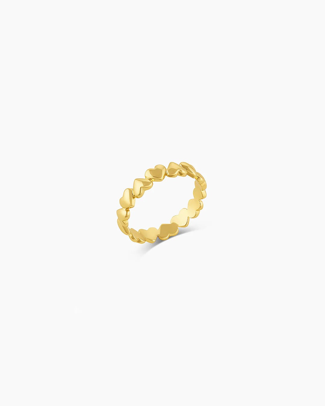 Gorjana - Lou Heart Gold Plated Ring