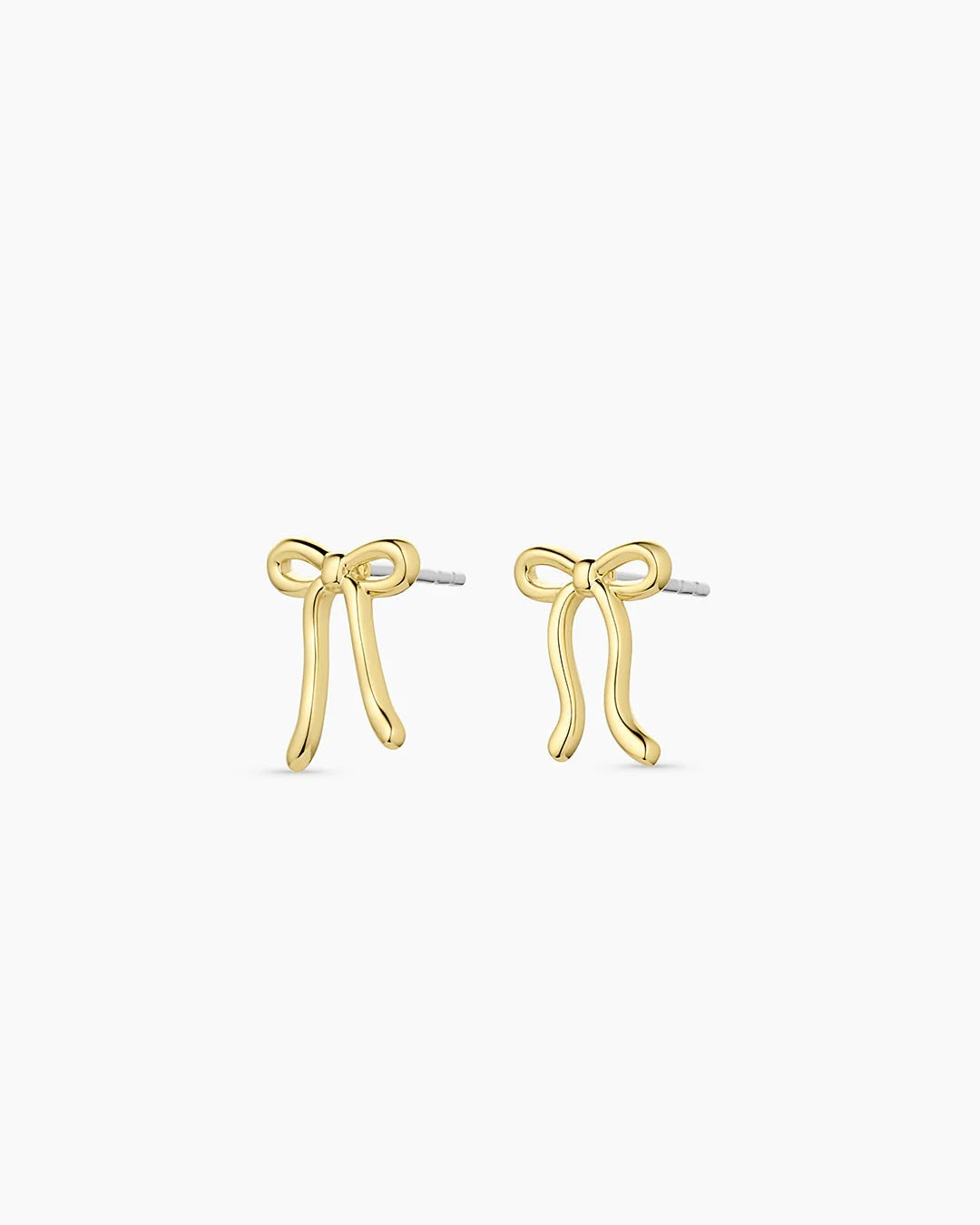 Gorjana - Bow Gold Plated Earrings