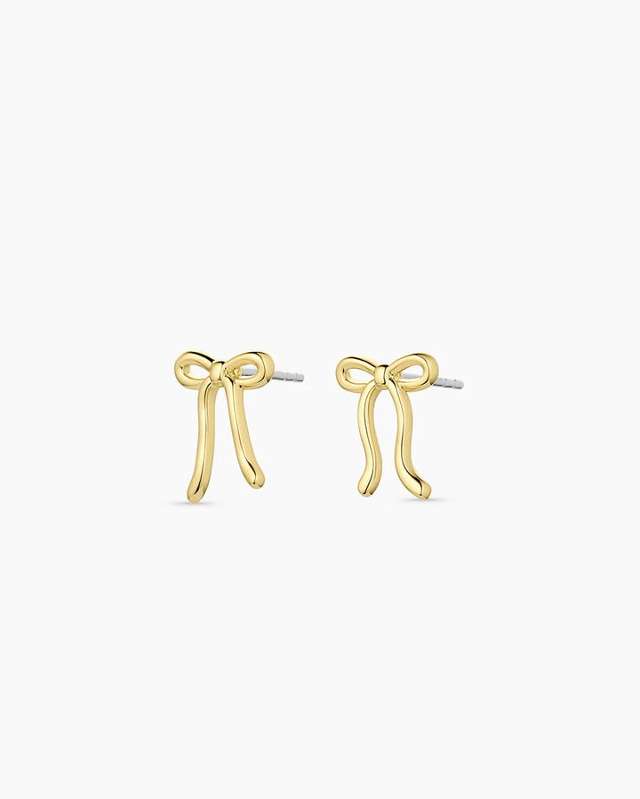 Gorjana - Bow Gold Plated Earrings