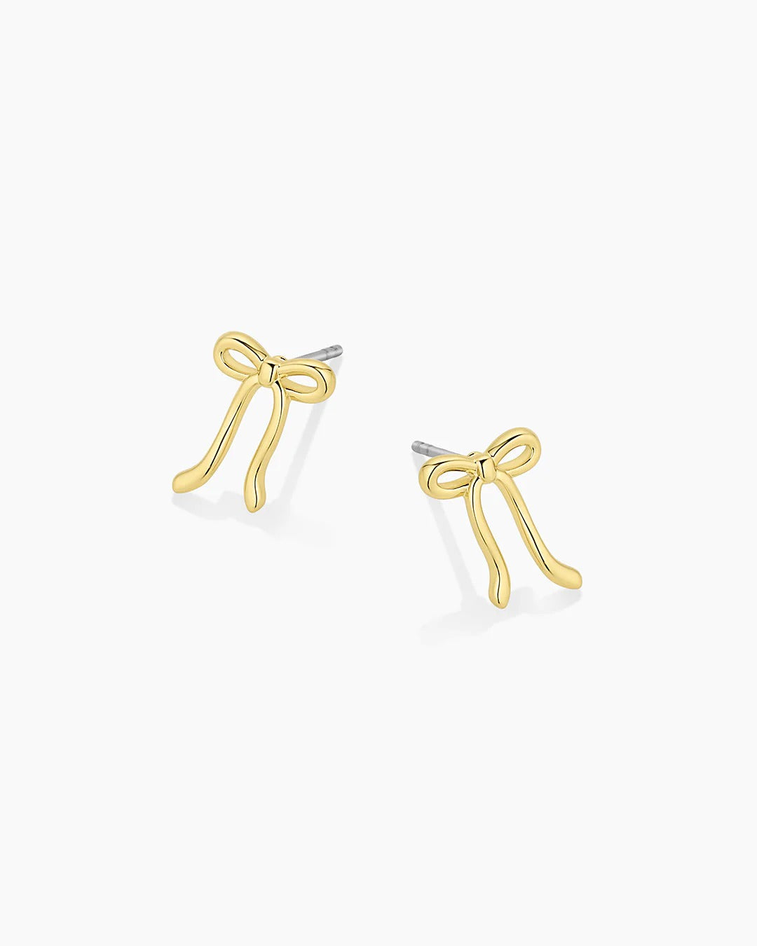 Gorjana - Bow Gold Plated Earrings