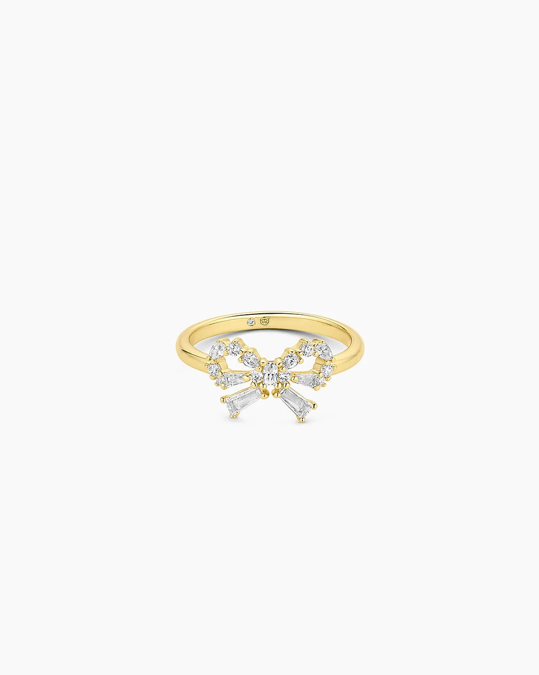 Gorjana - Fancy Bow Gold Plated Ring